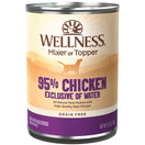 Wellness 95% Chicken Grain-Free Canned Dog Food 374g