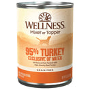 Wellness 95% Turkey Grain-Free Canned Dog Food 374g