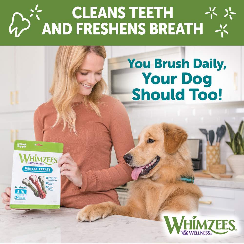 $12 OFF: Whimzees Variety Value Box Medium Grain-Free Dental Dog Treats 28pc - Kohepets