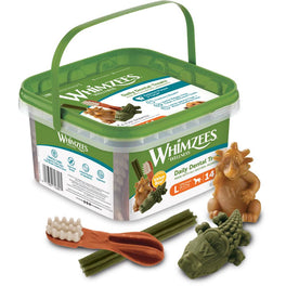 $12 OFF: Whimzees Variety Value Box Large Grain-Free Dental Dog Treats 14pc - Kohepets
