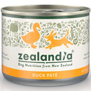 15% OFF: Zealandia Free-Run Duck Pate Grain-Free Adult Canned Dog Food 170g