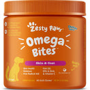 Zesty Paws Omega Bites Chicken Flavor Dog Supplement Chews 90ct