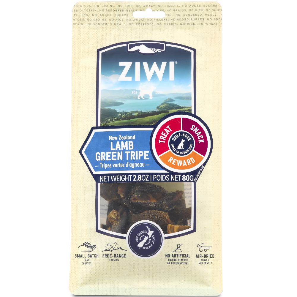 20% OFF: Ziwi Peak New Zealand Lamb Tripe Dog Chew 80g - Kohepets